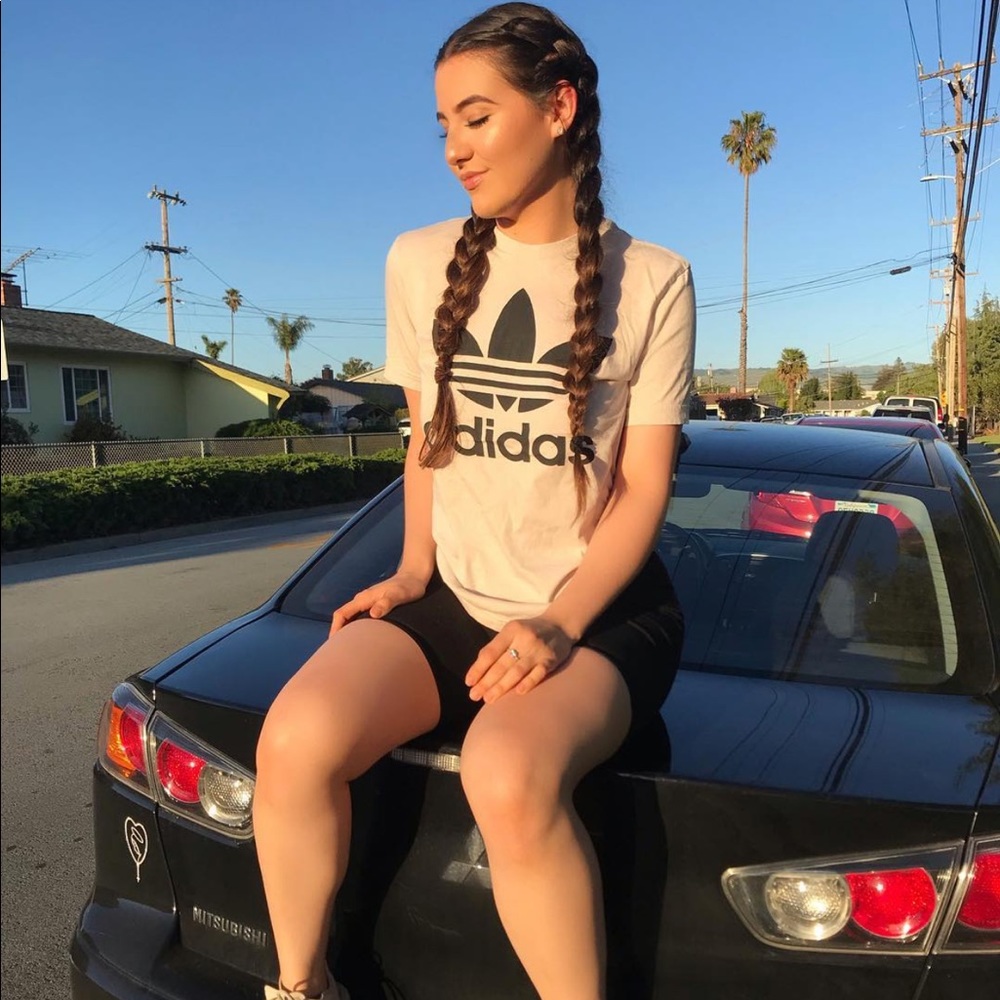 Adidas nude shirt